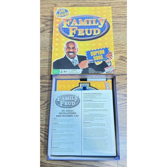 Family Feud 5th Edition Competition Game Show Home Edition Endless Games USA - Picture 8 of 9
